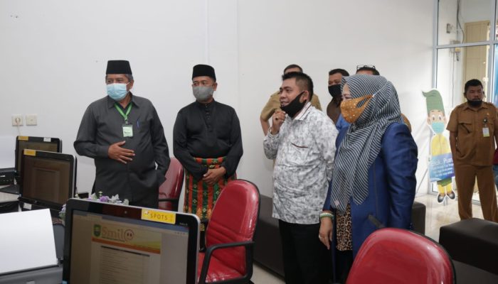Harapan Bupati Alfedri Terwujud, Tualang Kini Dilayani Kedai Perizinan Berusaha Terpadu,DiMasa Pandemi Covid-19