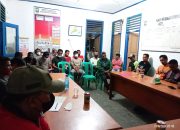 Bhabinkamtibmas Kp. Kemuning muda dan Kp. Suak Merambai Polsek Bungaraya.Hadiri Rapat Kepemudaan